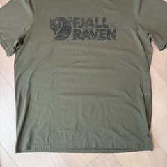 Fjallraven Lush Logo Shirt XL Green Hiking Outdoors Gorpcore Sportswear