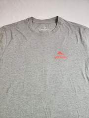Tommy Bahama Short Sleeve T-Shirt Men’s Large Gray Short Sleeve Causal Adult Top