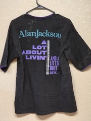 Vintage Alan Jackson On Tour Shirt 1992 “A Lot About Livin” Adult Large See Pics