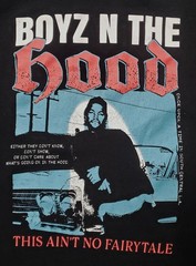 Boyz ‘N’ The Hood Ice Cube/Doughboy T-Shirt ~ Black ~ Adult Large