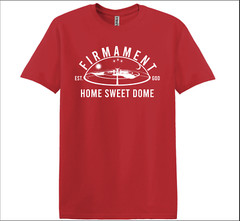 HOME SWEET DOME FIRMAMENT T SHIRT BIBLICAL EARTH THE EARTH IS FLAT