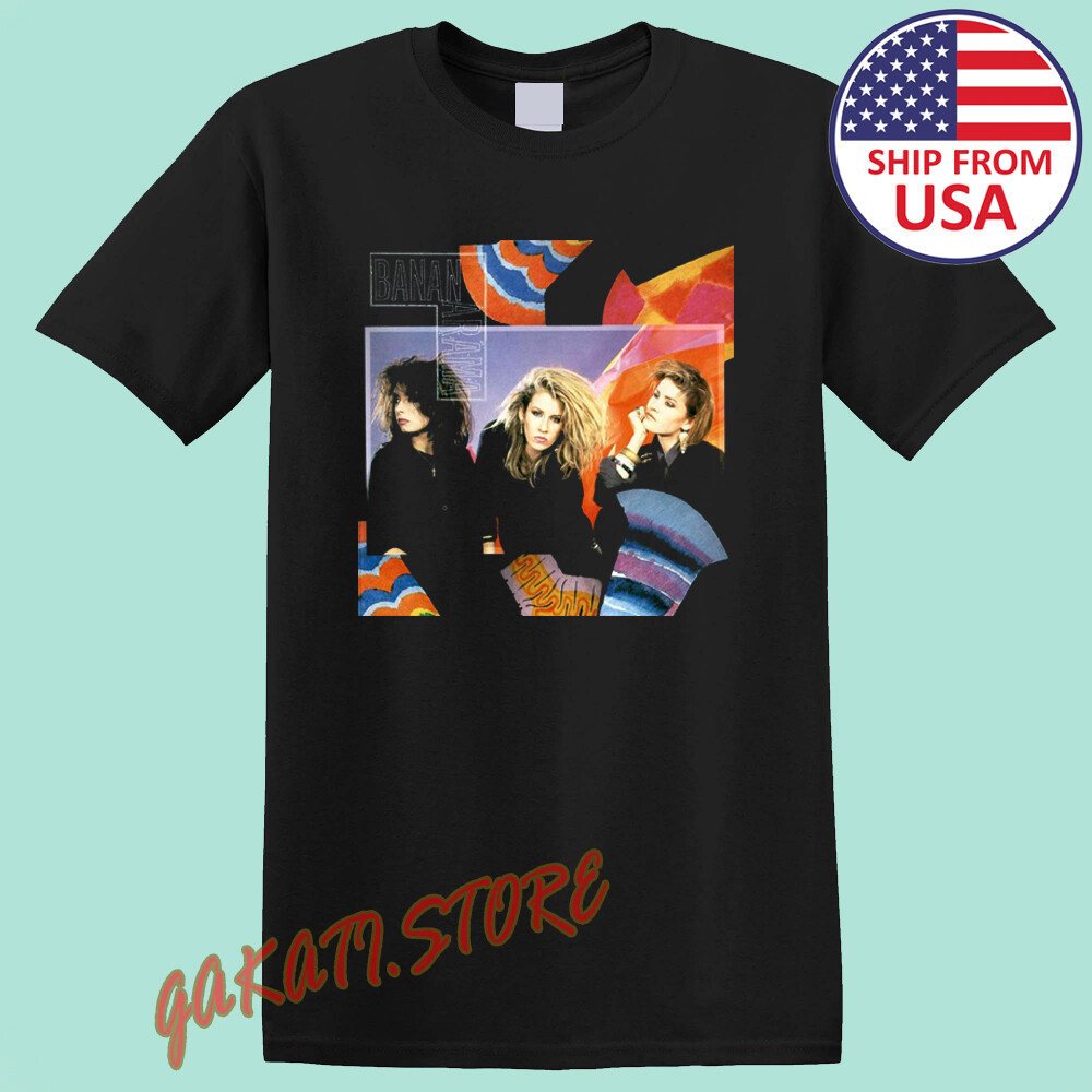 Bananarama Men’s Black T-Shirt Size S-5XL