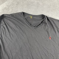 Polo Ralph Lauren Shirt Mens 2XB Big Dark Gray Long Sleeve
