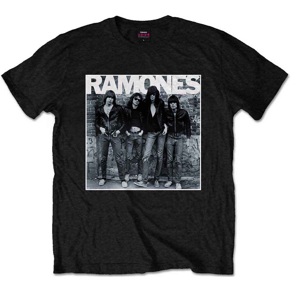 Ramones 1st Album T-Shirt Black New