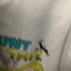 Vtg I HUNT WHITE TAIL ALL YEAR LONG T-SHIRT 1991 PARODY HUNTING DEER FUNNY XL