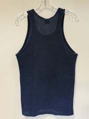 Vintage 70s 80s Trax Activewear Mesh Sheer Blue Tank Top Sz XL Men’s Retro USA