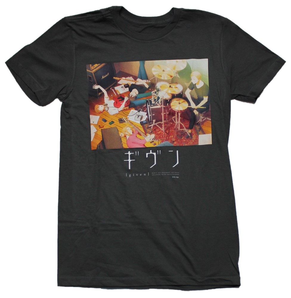 Given Anime New Adult T-Shirt – Key Art Poster Image