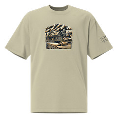 Oversized faded t-shirt (IDAHO)