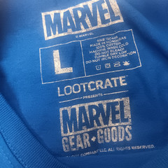 Marvel Yancy Street BBQ & Grill Graphic Tee Loot Crate Exclusive – Men’s Large