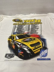 Checkered Flag Sports 2008 Nascar Sprint T Shirt Short Sleeve White XL