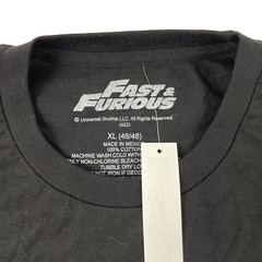 New Mens Fast & Furious Universal Studios Graphic T-Shirt Sz XL NWT Cotton