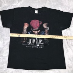 Kevin Gates Yung Bleu 2018 Luca Brasi 3 Tour Mens (XL) Black Concert T-Shirt