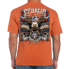 T-Shirt 2026 Sturgis Motorcycle Rally Indian Freedom Eagle No Harley