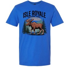 Isle Royale National Park T-Shirt Moose Nature Hiking Outdoors