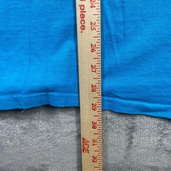 Vintage 90s The Venetian Las Vegas T Shirt Mens L Blue Made in USA Single Stitch