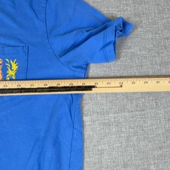 Chubbies Shirt Mens Medium Blue Pineapple Pocket Graphic Tee Tagless Cotton