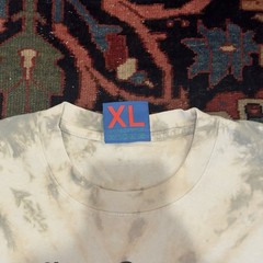 Online Ceramics Waiting for a Miracle Hand-Dyed Tee XL One-of-One Dye Pre-Owned