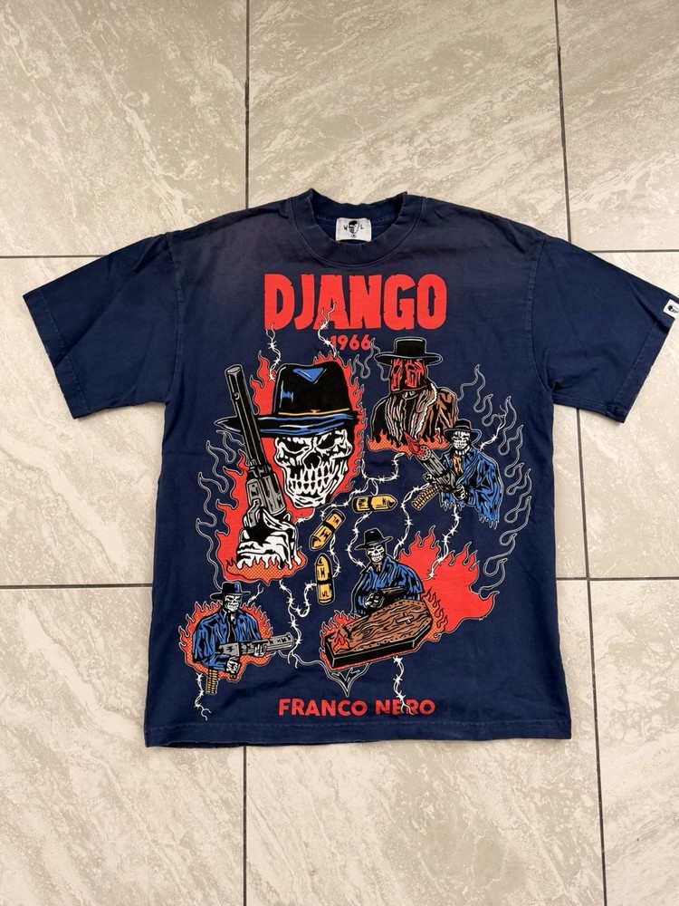 Warren Lotas Django 1966 Franco Nero T-Shirt Size Medium Oversized