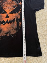 Way to Celebrate Halloween Pumpkin Face Graphic T-Shirt – Men’s 2XL