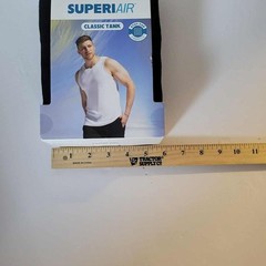 Pair of Thieves SuperiAir Tank Undershirt 3 Pack Black Tag Free Cotton LARGE