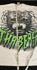 VTG Y2K Big Tiger “Tha Beast” Pitbull Barbed Wire Spiked Collar Men’s Shirt 3XLT