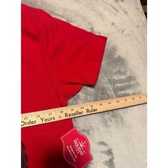 Holiday Time T-Shirt Mens M Red Santa Suit Graphic Short Sleeve Christmas