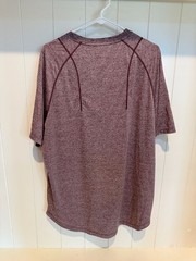 Legends Apparel Men’s Performance Crew Neck Athletic T-Shirt Maroon XXL