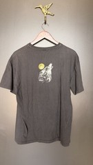 Vintage 90s Kurt Cobain Memorial T-Shirt Euro Bootleg, Macrocosm, Wolf Back, XL