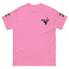 Boss Life african money back signature embroisery sleeve Unisex classic tee