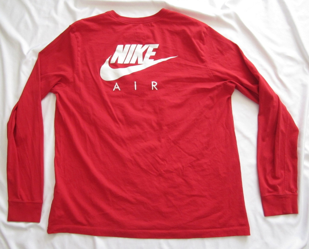 Nike Air Jordan Jumpman Slam Dual Sided Swoosh T-Shirt Classic Men Sz L (M207)