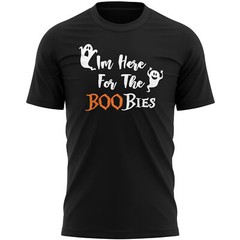 Funny Halloween T Shirt For Men Boobies shirt Fancy Dress Him Tee
