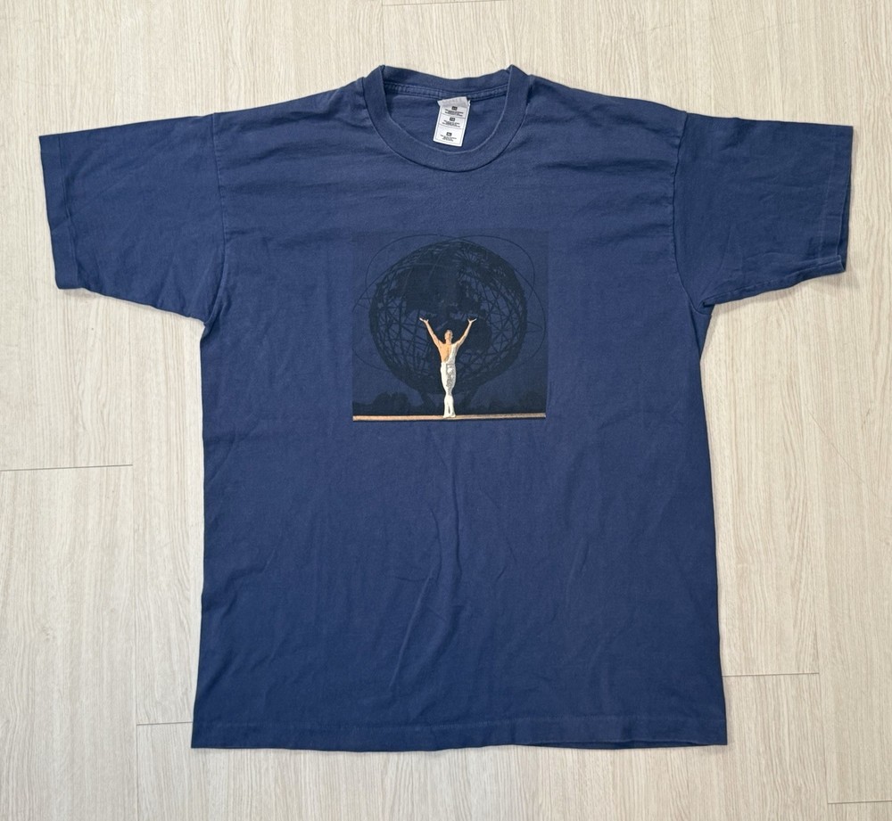 Vintage 90s New York City Ballet ‘Atlas’ Promo Shirt XL Rockefeller Art Deco NYC
