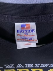U.S Marines Veteran Served Bayside Made USA Patriotic Proud Military T-shirt L