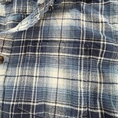 Eddie Bauer Mens Relaxed Fit Flannel Shirt Blue White Plaid Long Sleeve Small
