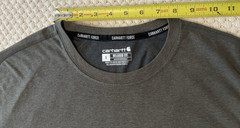 Carhartt Force Relaxed Fit Men’s Short Sleeve Crew Neck Tee Basil Heather Sz L
