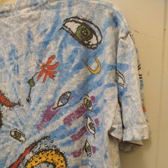 THE CURE Vintage 1992 Single Stitch AOP Tour Tshirt Double Sided Wild Oats Tag