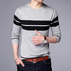 Camisa De Manga Larga Moda Casual Primavera Otoño Camiseta Estampado Para Hombre