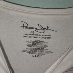 Panama Jack Tropical Island White T Shirt Sz Medium