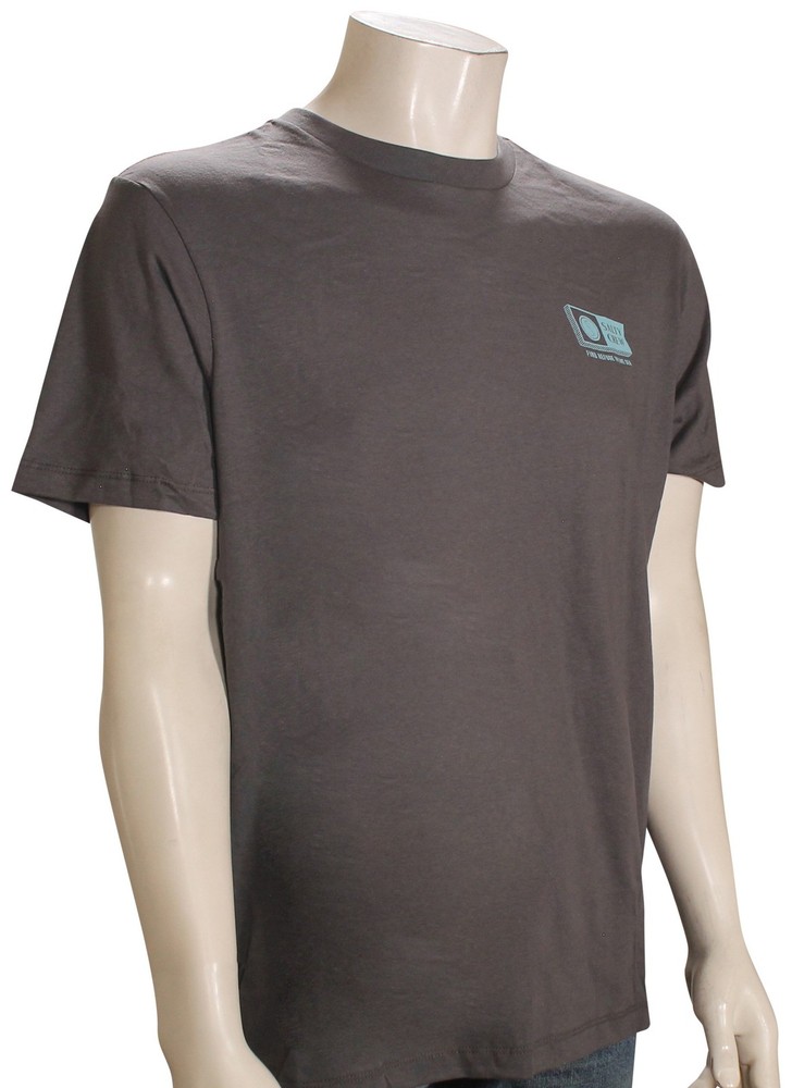 Salty Crew Alphabet SS T-Shirt – Charcoal – New