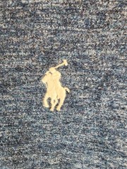 Polo by Ralph Lauren Heathered Navy Short Sleeve Crew Tee