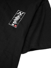 Niepce Japanese Streetwear T-shirt Golden Dragon Print Graphic Tee for Men