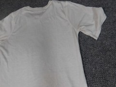 Russell Mens Shirt Small White elephant stretch graphic