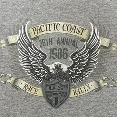 2006 Pacific Coast Eagle 150th Anniversary Grey T-Shirt Vintage Commemorative