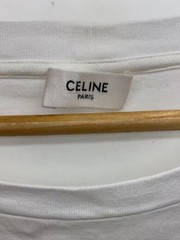 CELINE T-shirt / XXL / Cotton / White / Print / 2X15M671Q.01OR