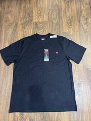 Wrangler Workwear Pocket T-Shirt Men’s 2XLT Black Moisture Wicking Crew Neck NWT