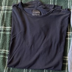 Cuts T-Shirt Lot Multicolor Curve-Hem & Split-Hem XL/L Sizes