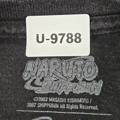 Primitive Men Shirt XL Black Graphic Print Naruto Kakashi Anime Streetwear Logo
