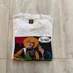 Fruit of the Loom Vintage 1994 Country Jam Lake Geneva WI White Graphic Tee XL