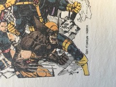 🔥Vintage 1991 Marvel X-Men Jim Lee Artwork T-Shirt (L) Pre-owned!🔥