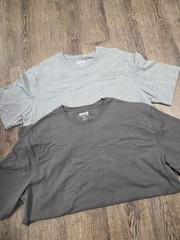 Duluth Trading Co Men’s Longtail T Short Sleeve Tshirts Lot of 2 Gray – XL
